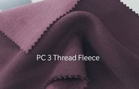 Pc Three Thread Fleece Fabric