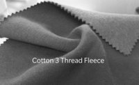 Cotton Three Thread Fleece Fabric