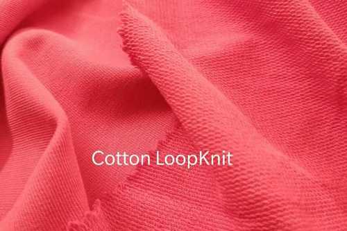 Cotton Loop Knit Knitted Fabric