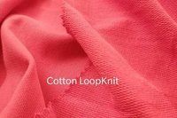 Cotton Loop Knit Knitted Fabric