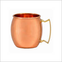 AHA 12064 Copper Mug with Brass Handle