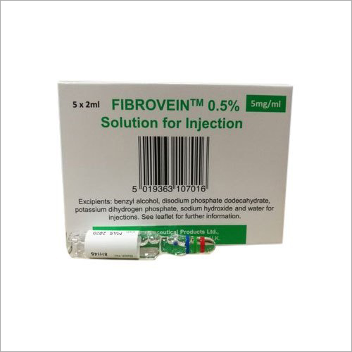 Fibrovein 0.5% Solution for Injection