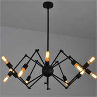 Designer Metal Frame Hanging Lamp