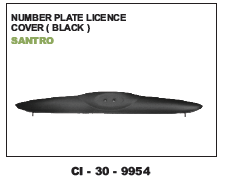 Number Plate License Santro (Cinew) Vehicle Type: 4 Wheeler