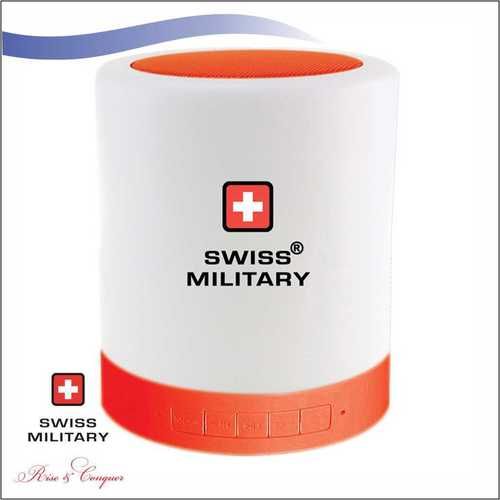 Swiss Military 6 In 1 Premium Smart Touch Lamp With Blutooth Speaker (Bl9) Dimension(L*W*H): 125 X 98 X 98 Mm Millimeter (Mm)