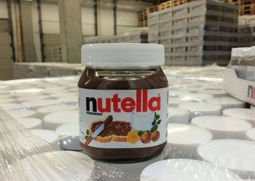 Nutella Hazelnut Chocolate Spread Jar