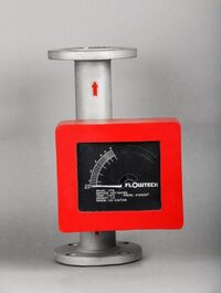 Variable Area Metal Tube Rotameter - Ss-304 & Ss-316, 15 Nb To 150 Nb Size, Red Color, 150 Lph To 100000 Lph Range, 0.5% Accuracy, Analog And Digital Display