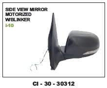Side View Mirror I10 Lh/Rh (Cinew) Vehicle Type: 4 Wheeler