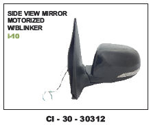 Side View Mirror I10 Lh/Rh (Cinew) Vehicle Type: 4 Wheeler