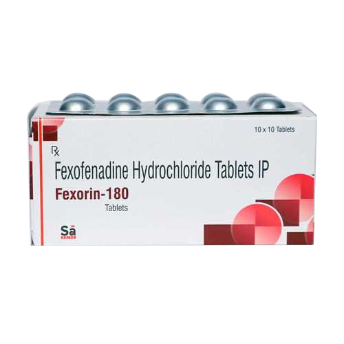 Fexofenadine 180Mg Tablets