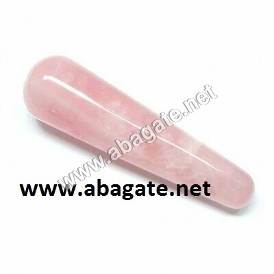 Rose Quarts Massage Wand Rose Quarts Massage Wand