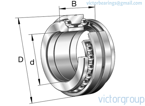 INA Axial Angular Contact Ball Bearings Series