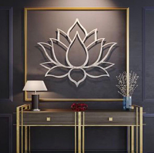 Modern Metal Lotus