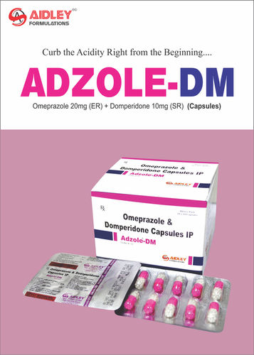 Omeprazole 20mg + Domperidone 10mg (Capsules)