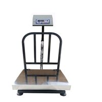 SS/ MS Chequered Top Platform Weighing Scale - 200kg 500 X500