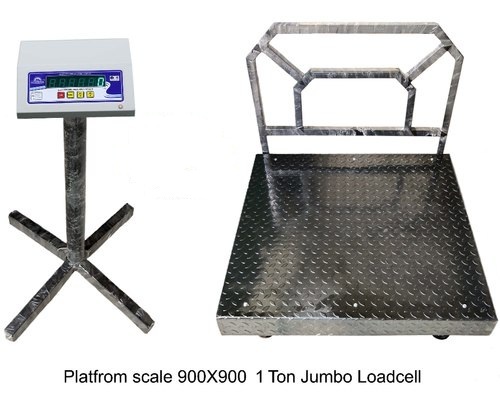 900X900 Platform Scale 1 Ton Jumbo Loadcell