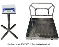 900X900 Platform Scale 1 Ton Jumbo Loadcell