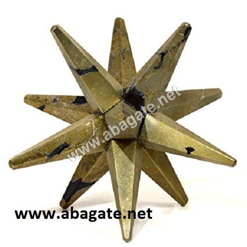 Pyrite-12-Point Markaba Star Pyrite-12-Point Markaba Star