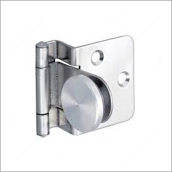 Glass Door Hinge - Aluminum, Customized Size, Silver | Online Payment Accepted, Ideal for Door Fitting Applications