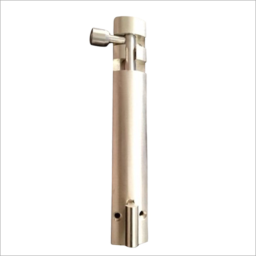 12MM Tower Bolt - Aluminum Material, Customized Size, Silver Color | Ideal for Door Fitting Applications, Online Payment Accepted