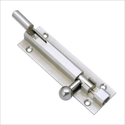 Xylo Marble Aluminium Tower Bolt - Aluminum Material, Customized Size, Silver Color | Online Payment Accepted, Suitable for Door Fitting