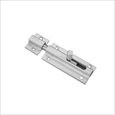 Baby Latch Aluminium Tower Bolt - Aluminium Material, Customized Size, Silver Color | Ideal for Door Fitting, Online Payment Accepted
