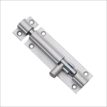 10 MM Aluminium Tower Bolt - Aluminum, Customized Size | Silver Color, Industrial Application, Online Payment Accepted