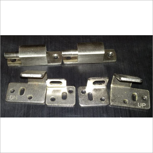 Brass Cam Tower Square Bolt - Aluminum, Customized Size, Silver | Ideal for Door Fitting with Online Payment Accepted