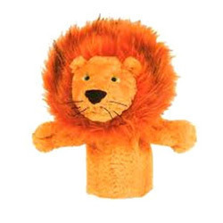 Yellow Loin Hand Puppets