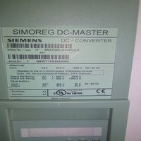 SIEMENS DC-MASTER DRIVE 6RA7095-4GV62-0-Z