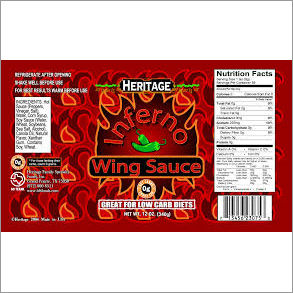 Food Product Label