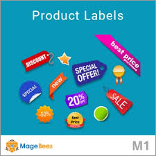 Multicolor Product Promotion Label