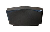 Granite Headstone - 36" X 6" X 24" | Jet Black Color, Polished Finish