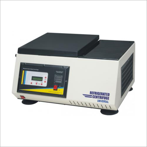 Refrigerated Centrifuge - MS Material, Standard Size | Auto-Tune Functionality, Low Maintenance, User-Friendly Operation, 1-Year Warranty