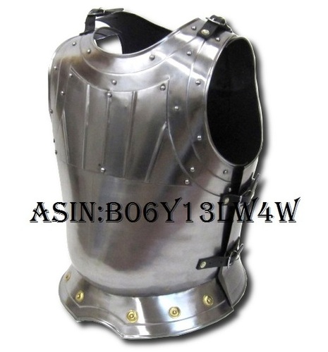 Medieval Warrior Breastplate - Fitted - Metallic - One Size