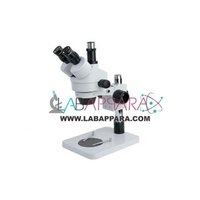 Labappara 7 X To 45 X Continuous Zoom Stereo Trinocular Microscope