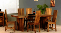 Solid Wood Dining Table S  et Adjoiner