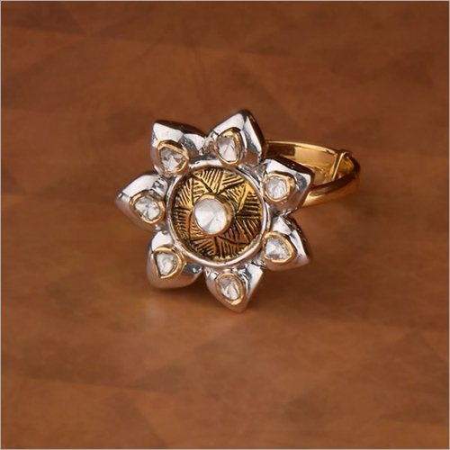 Gold Flower Finger Ring Gold Flower Finger Ring