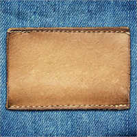 Jeans Leather Patch Label