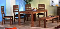 Wooden Dining table set Amigo