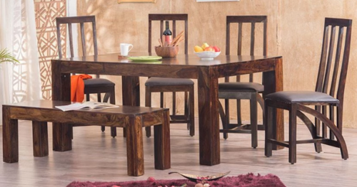 Wooden Dining table set Majesty