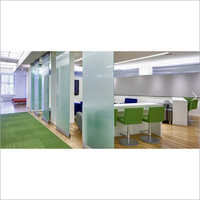 Glass Movable Walls - 12mm Toughened Tempered Glass, 600-1200 Mm Panels Height 3.5 Meters | Transparent, Single Glazed, Smooth, Pivot Door Opening, Heavy Duty Aluminum Track