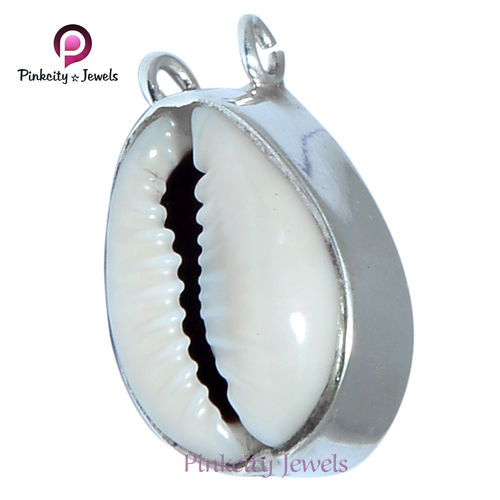 Natural Sea Shell ( Kodi )  925 Silver Pendants Size: Cusomized