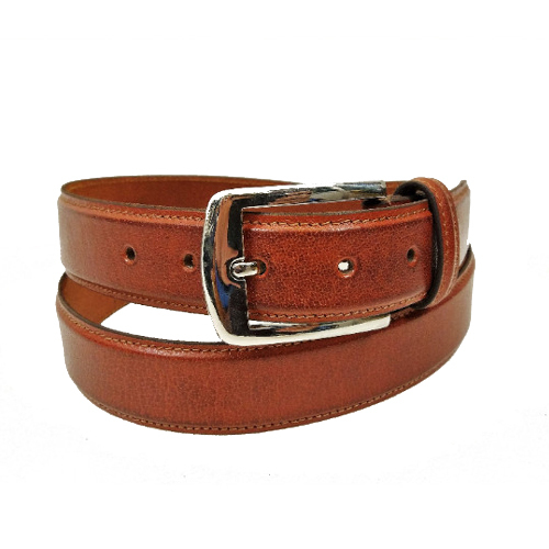 Leather Tan Coloured Formal Belt