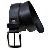 Full Grain Black Leather Belt