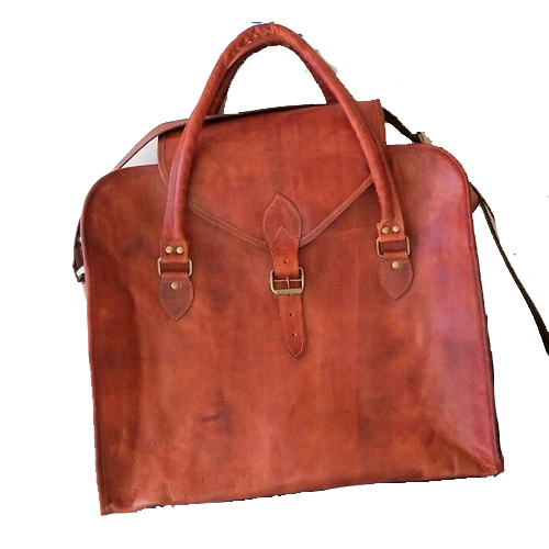 Brown Leather Mens Bags