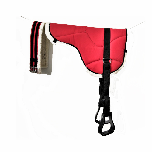 Red Bareback Pad