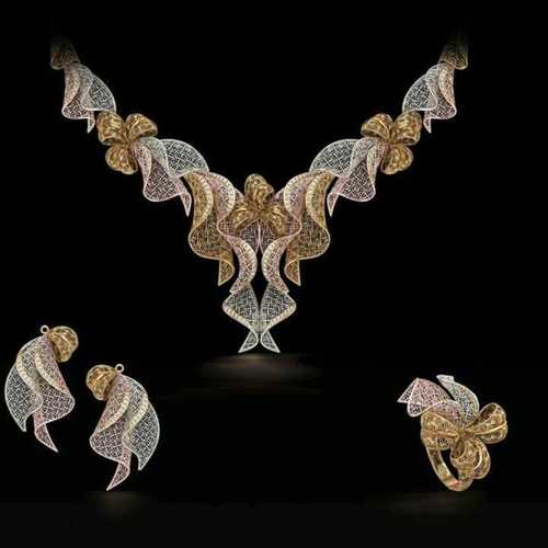 Gold necklace sets