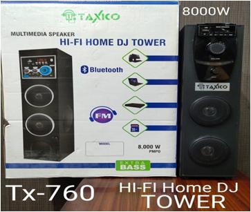 TX-760  DJ TOWER SPEAKER