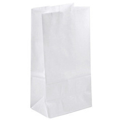 Disposable White Kraft Paper Pouches